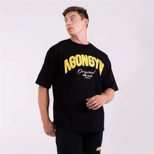 Camiseta Casual Holgada de Algodón para Hombre - Image 4
