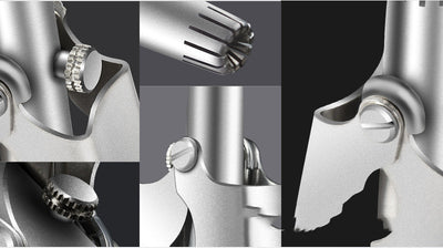 Tijeras de Acero Inoxidable para Depilación de Vello Nasal Manual para Hombres - Image 16