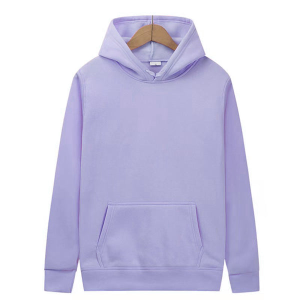 Sudaderas Lisas Unisex de Colores Sólidos