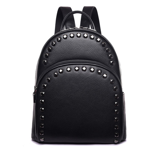 Mochila de Cuero para Mujer - Diseño Casual Versátil - Image 8