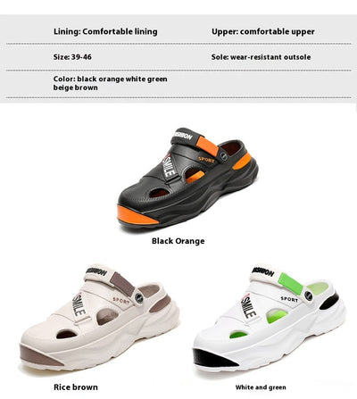 Sandalias Plataforma para Hombre Verano Antideslizantes Multiuso Talla Grande - Image 21
