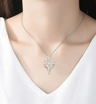 Colgante Cruz y Corazón de Amor y Fe - Image 20