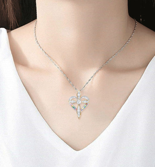 Colgante Cruz y Corazón de Amor y Fe - Image 20