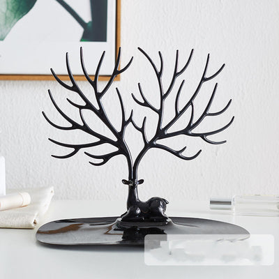 Organizador de Joyas con Soporte Decorativo Árbol - Estuches y Exhibidor para Anillos, Collares y Pulseras - Image 7