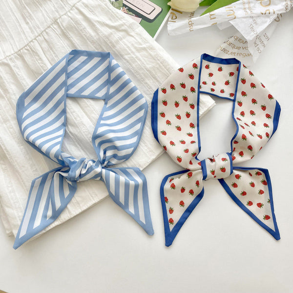 Cinta de Seda para Cabello Largo - Accesorio Decorativo Versátil