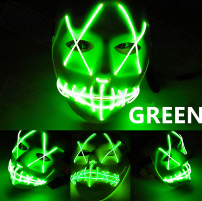 Máscara LED Brillante para Todo el Rostro - Halloween - Image 22