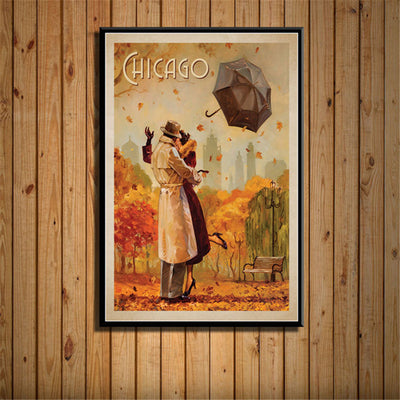 Póster Vintage de Viaje: Pintura en Lienzo de Paisaje Urbano Francés - Image 27