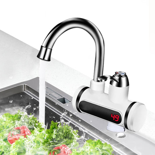 Grifo Eléctrico Calentador de Agua Instantáneo para Cocina