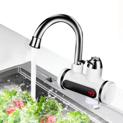 Grifo Eléctrico Calentador de Agua Instantáneo para Cocina