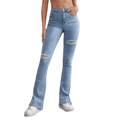 Jeans Talle Alto Slim Cintura Microajustada Mujer - Image 4