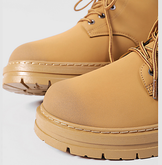 Botas de Trabajo Martin Altas para Hombre con Suela Reforzada Estilo Inglés - Image 11
