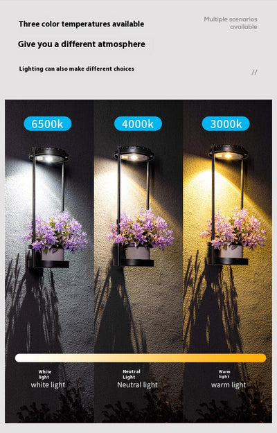 Lámpara Solar de Jardín con Sensor Automático - Decorativa e Impermeable - Image 7