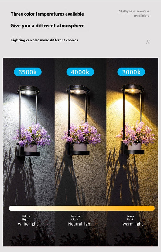 Lámpara Solar de Jardín con Sensor Automático - Decorativa e Impermeable - Image 7
