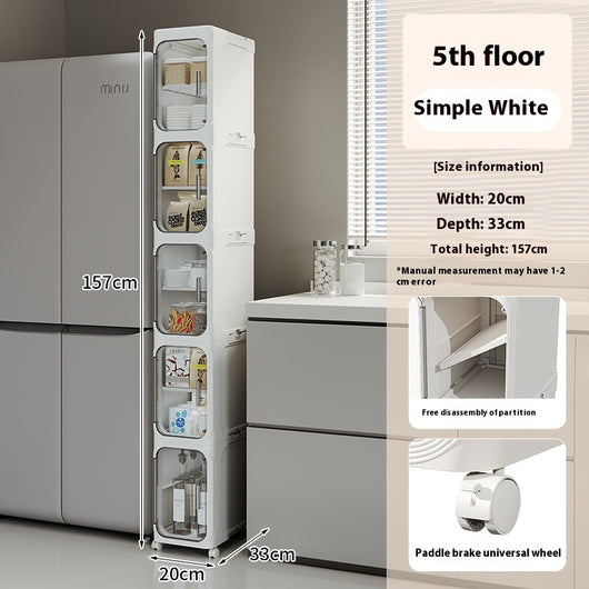 Gabinete Organizador Plegable Multifuncional para Baño - Image 14