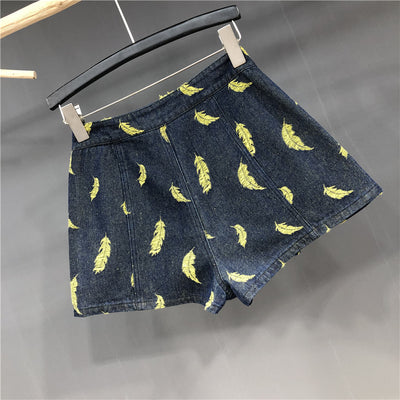 Shorts Vaqueros Ajustados de Cintura Alta para Mujer - Image 16