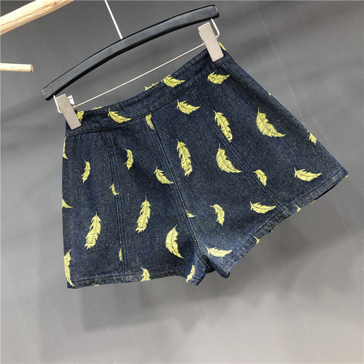 Shorts Vaqueros Ajustados de Cintura Alta para Mujer - Image 16