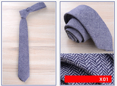 Corbata de Lana para Hombre Formal Estilo Inglaterra - Image 24