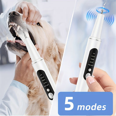 Limpiador Ultrasónico de Dientes para Mascotas - Kit Completo con 2 Cabezales - Image 5