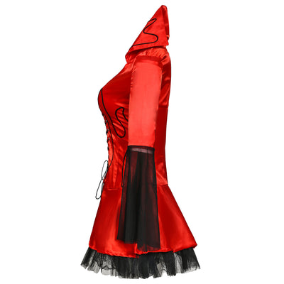 Disfraz de Demonio Mascarada con Manga Larga para Halloween - Image 13