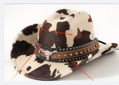 Sombrero Vaquero con Ala Curva para Hombre y Mujer - Image 12