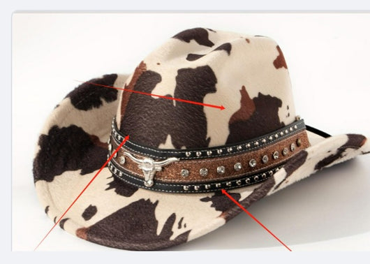 Sombrero Vaquero con Ala Curva para Hombre y Mujer - Image 12