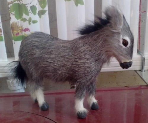 Adornos Artesanales de Burro con Pelaje Simulado - Image 6