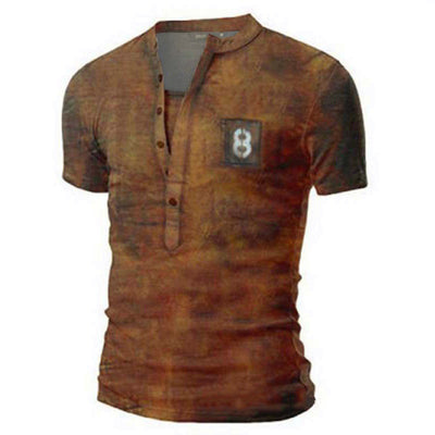 Camiseta Casual Estampada de Manga Corta para Hombre - Image 10