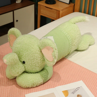 Almohada Decorativa Elefante Gigante de Peluche Suave - Image 11