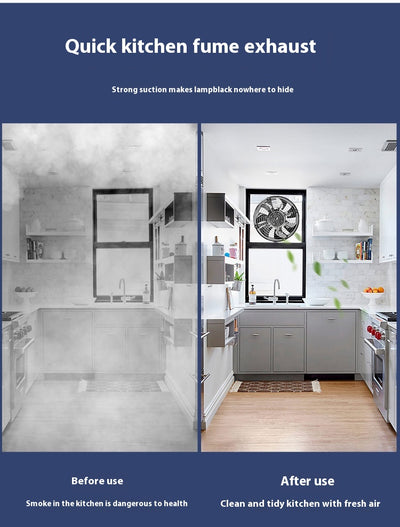 Extractor de Aire con Soporte para Viviendas - Potencia Contra Humo y Olores - Image 21