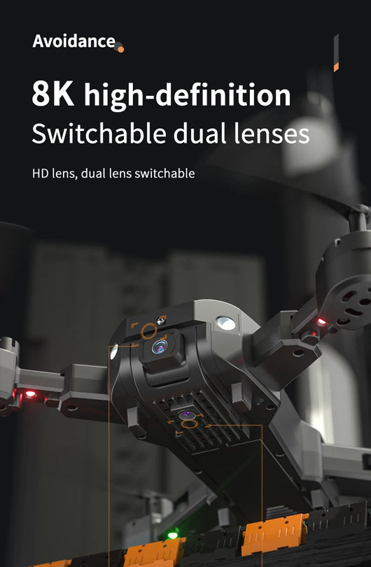 Dron Profesional con Fotografía Aérea HD y Evasión Automática de Obstáculos - Image 29