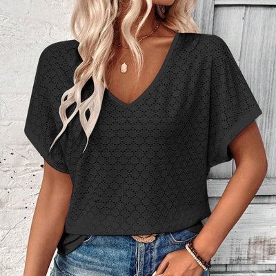 Camiseta Hueca Jacquard para Mujer - Image 5