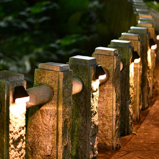 Luz LED Solar para Escaleras y Cercas - Lámpara Impermeable para Jardín - Image 4
