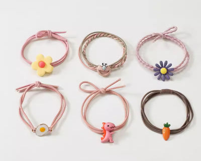 Bandas Elásticas para Cabello Infantil Estilo Coreano - Accesorios Cute Suave - Image 7