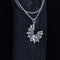 Collar Gótico Tela de Araña en Plata 925 - Colgante Ornamental