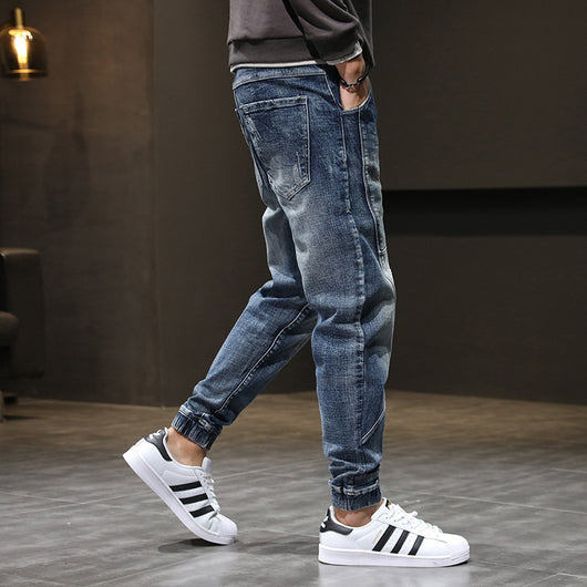 Pantalones Vaqueros Elásticos Stretch Talla Grande Hombre Ajuste Slim - Image 10