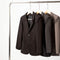 Blazer de Lana Suelta Gris Oscuro para Hombre - Elegancia Casual Profesional