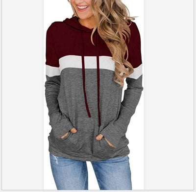 Sudadera Estampada con Capucha y Bolsillos para Mujer - Image 14