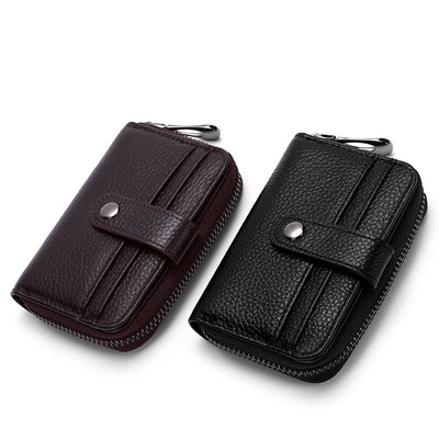 Cartera Minimalista de Cuero Genuino con Protección RFID - Image 16