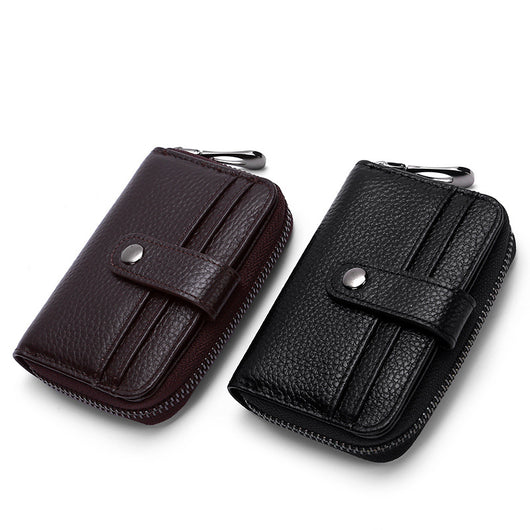 Cartera Minimalista de Cuero Genuino con Protección RFID - Image 16
