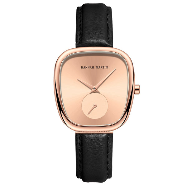 Reloj Cuarzo Acero Inoxidable Milano Malla Mujer Diseño Tonneau - Image 7