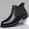 Zapatos Casuales Altos de Cuero para Hombre