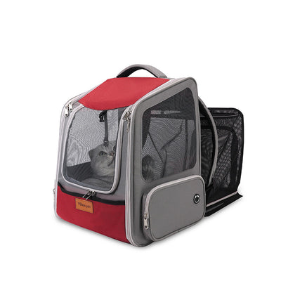 Mochila Transportadora Expandible para Mascotas - Gran Capacidad - Image 6