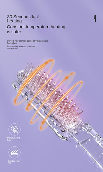 Peine Alisador Eléctrico 2 en 1 - Plancha de Cabello con Control de Temperatura - Image 20