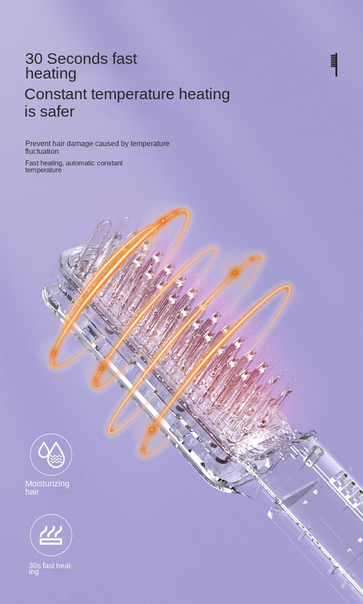 Peine Alisador Eléctrico 2 en 1 - Plancha de Cabello con Control de Temperatura - Image 20