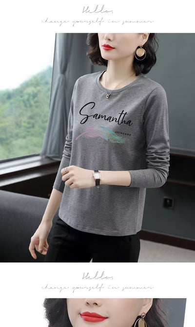 Blusa Casual de Manga Larga para Mujer Madura - Cómoda y Versátil - Image 10