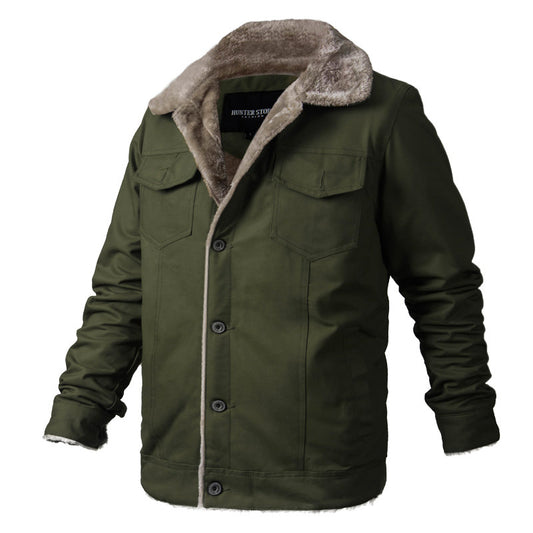 Chaqueta Bomber de Polar Térmica para Hombre