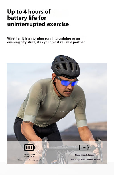 Gafas Inteligentes Deportivas con Espejo Desmontable y Llamadas por IA - Image 15