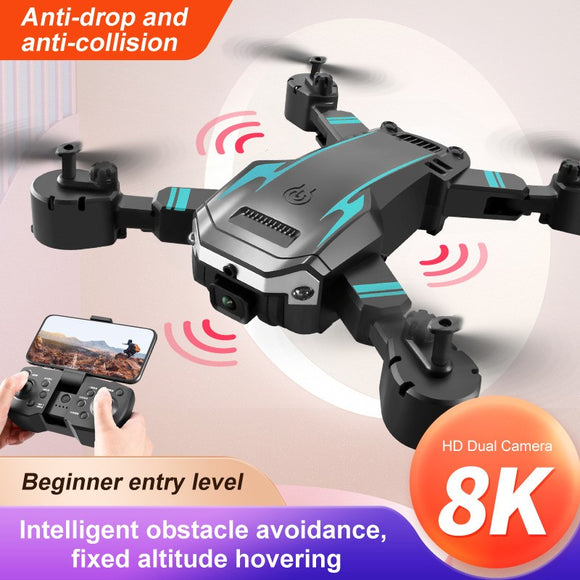 Dron Inteligente 8K con Evasión de Obstáculos y Diseño Plegable