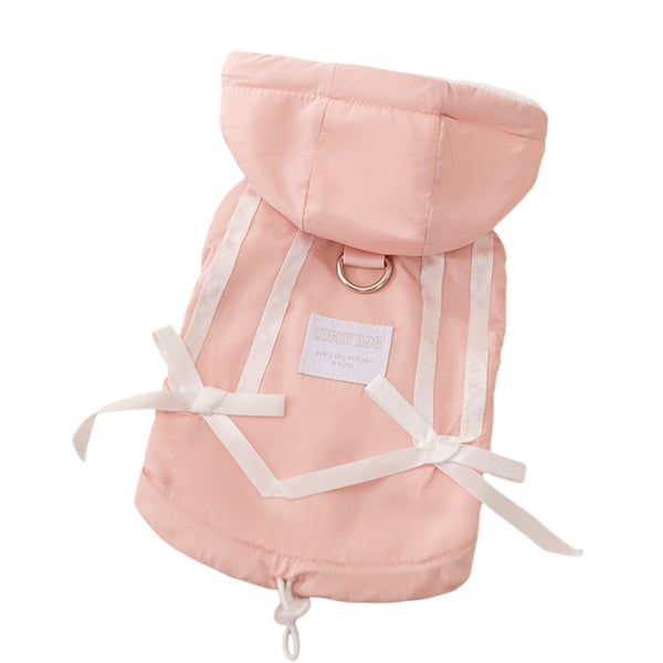 Abrigo Térmico para Gatos y Perros - Chaqueta Acolchada Invierno con Moño - Image 15