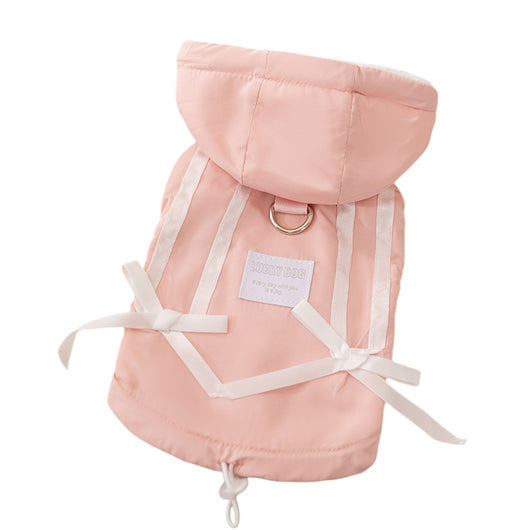 Abrigo Térmico para Gatos y Perros - Chaqueta Acolchada Invierno con Moño - Image 15